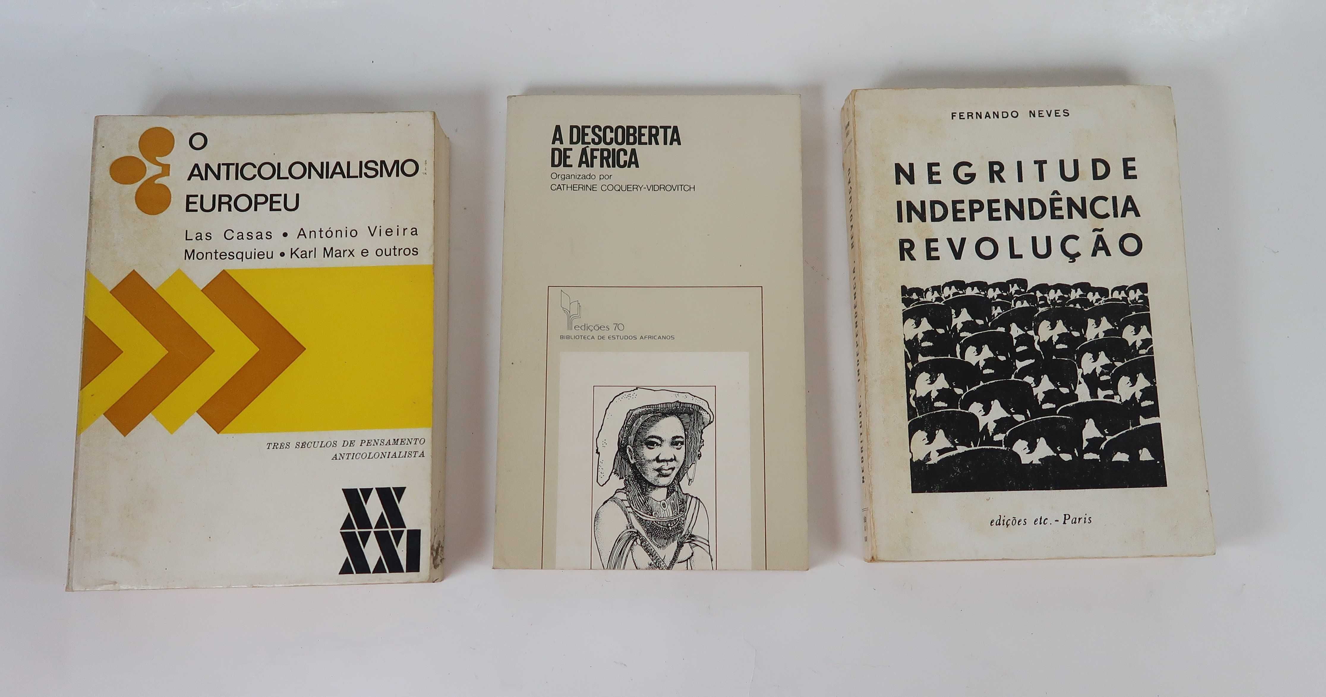 Livros sobres Africa / Antropologia, cada