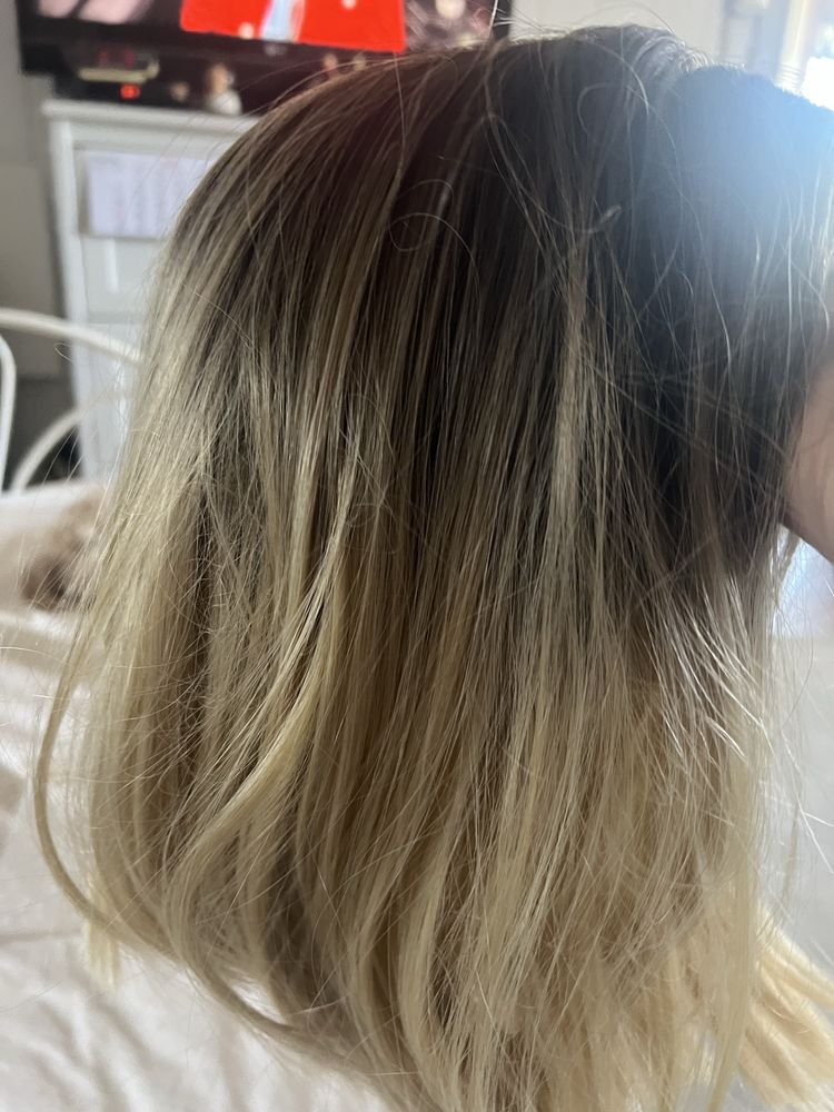 Peruka ombre dlugi bob