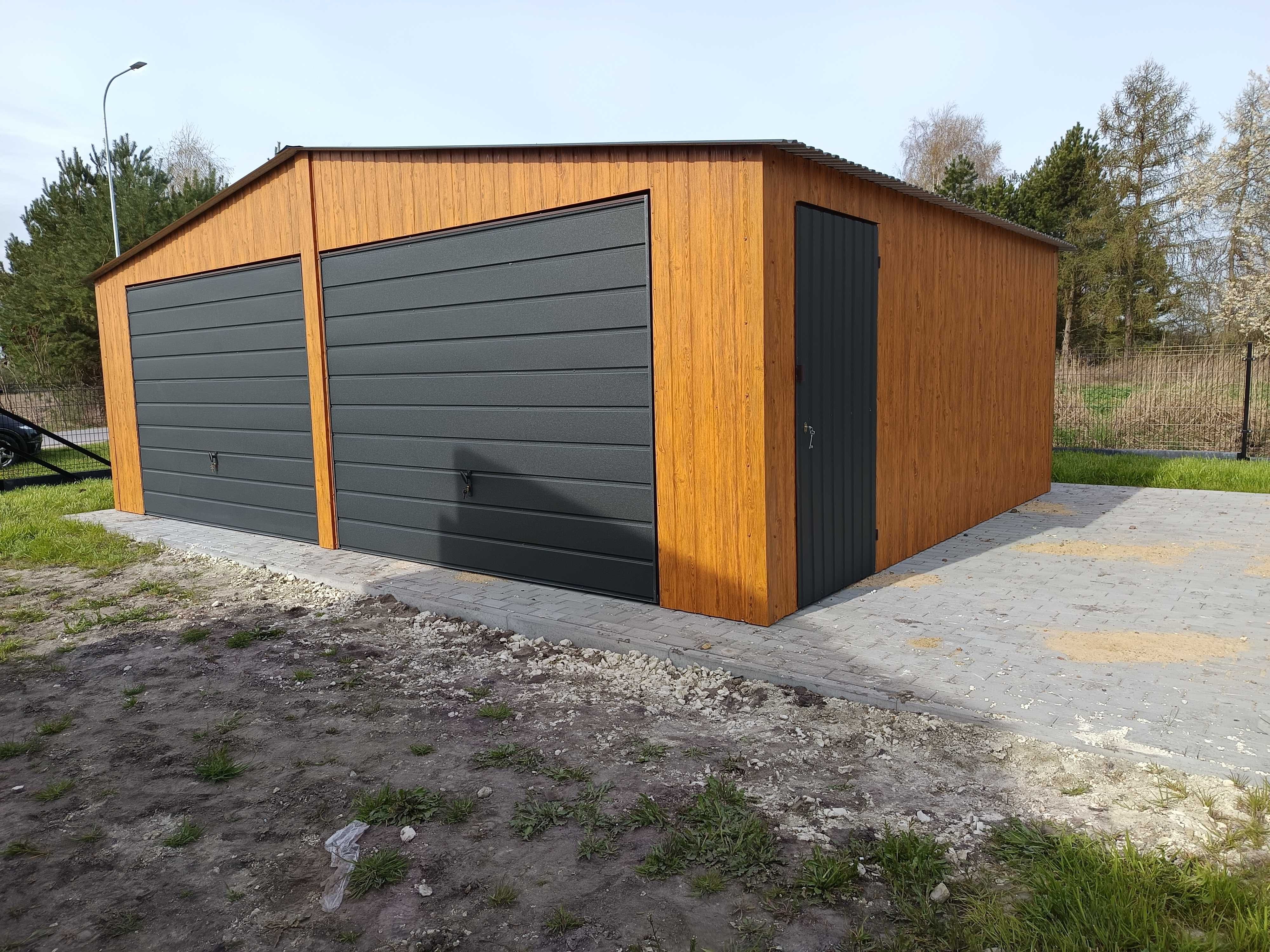 garaż blaszany garaż blaszak 8x6 6x6 7x5 6x5 profil 5x5