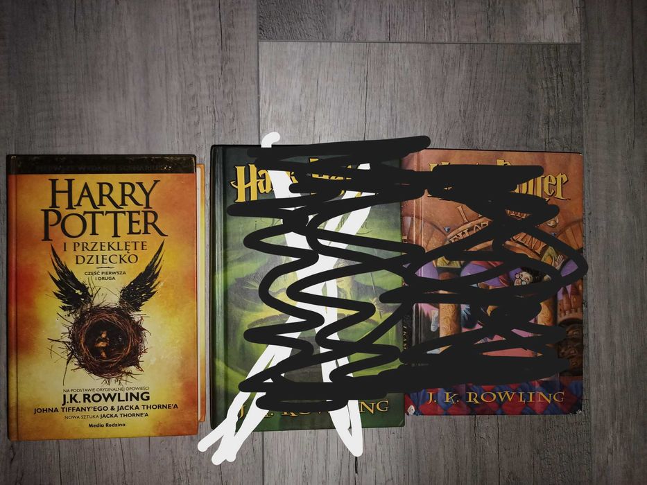 Książka Harry Potter Przeklęte dziecko Rowling twarda okładka idealne