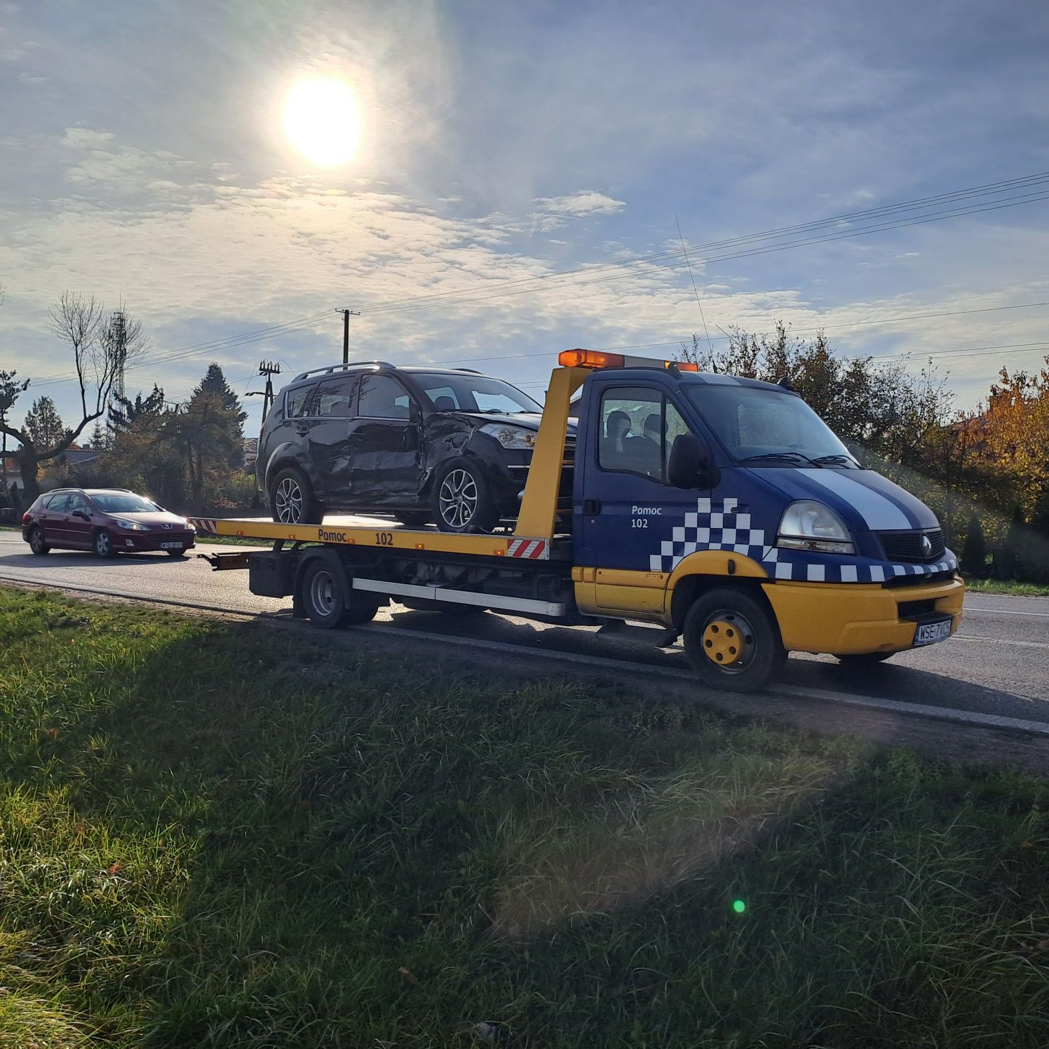 Laweta Pomoc Drogowa 24h Transport Maszyn Rolniczych Serwis Mobilny