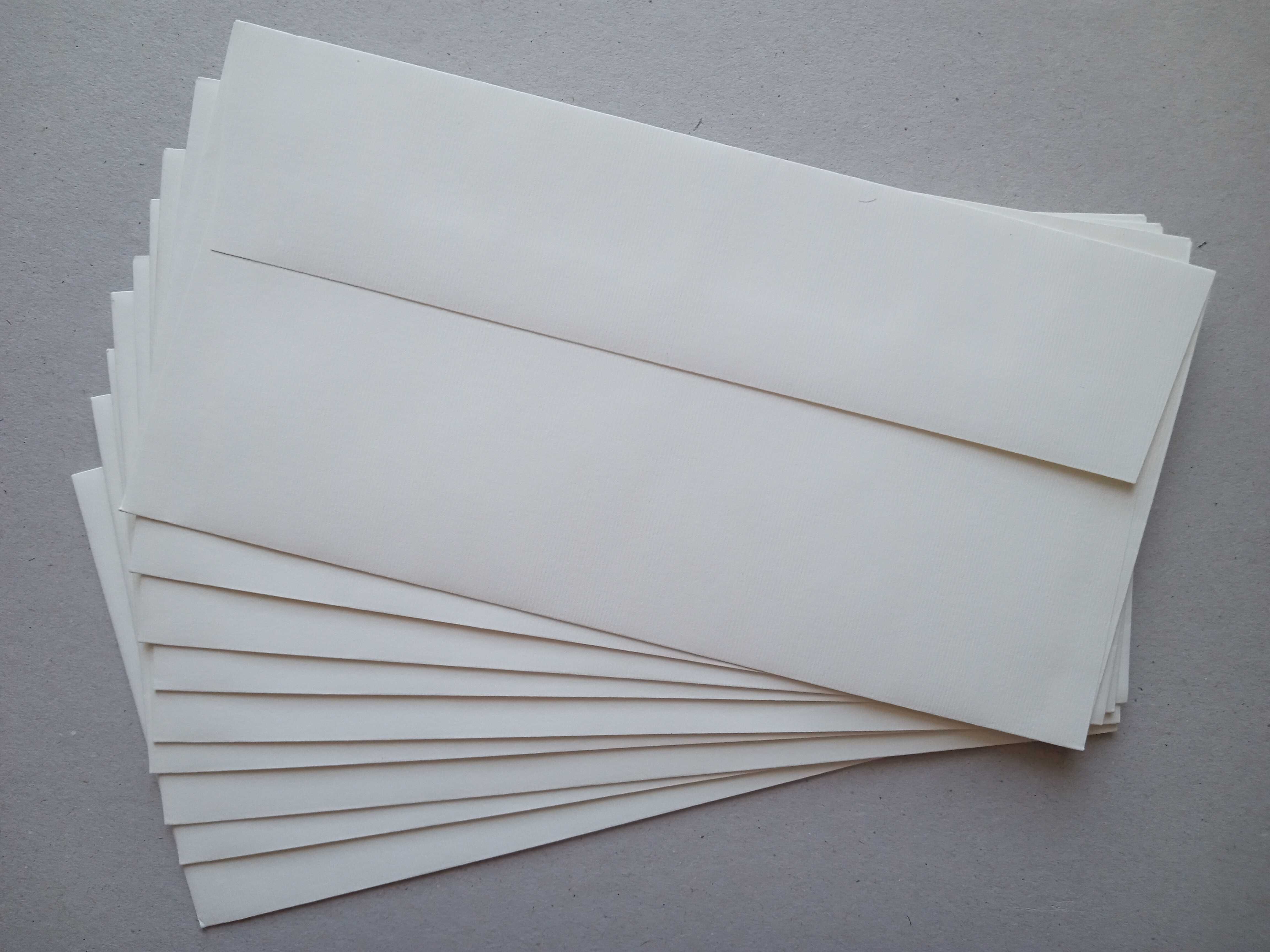 Koperty papier kredowy 9 sztuk