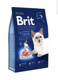 Brit Premium by Nature Cat Sterilized Lamb 8 кг ягня