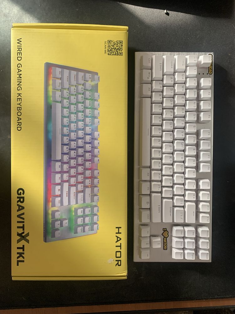 Продам игровую клаву Hator Gravity Tkl