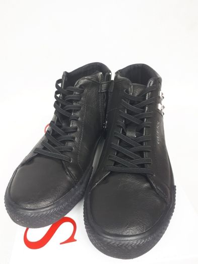 Sneakersy botki GUESS czarne trampki 38 oryginalne