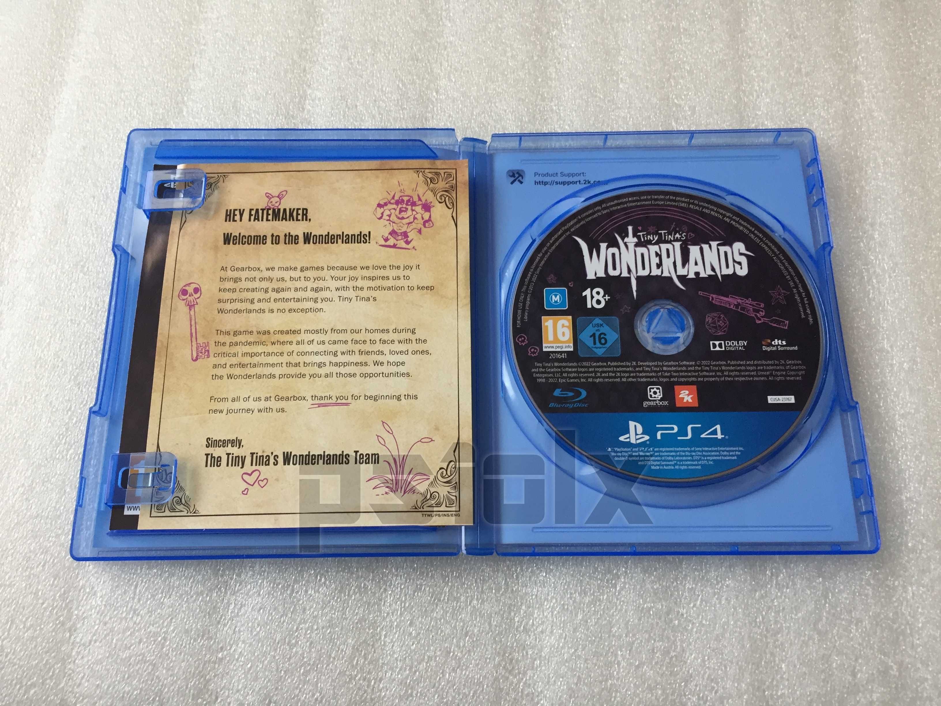 Tiny Tina's Wonderlands Chaotic Great Edition playstation ps4