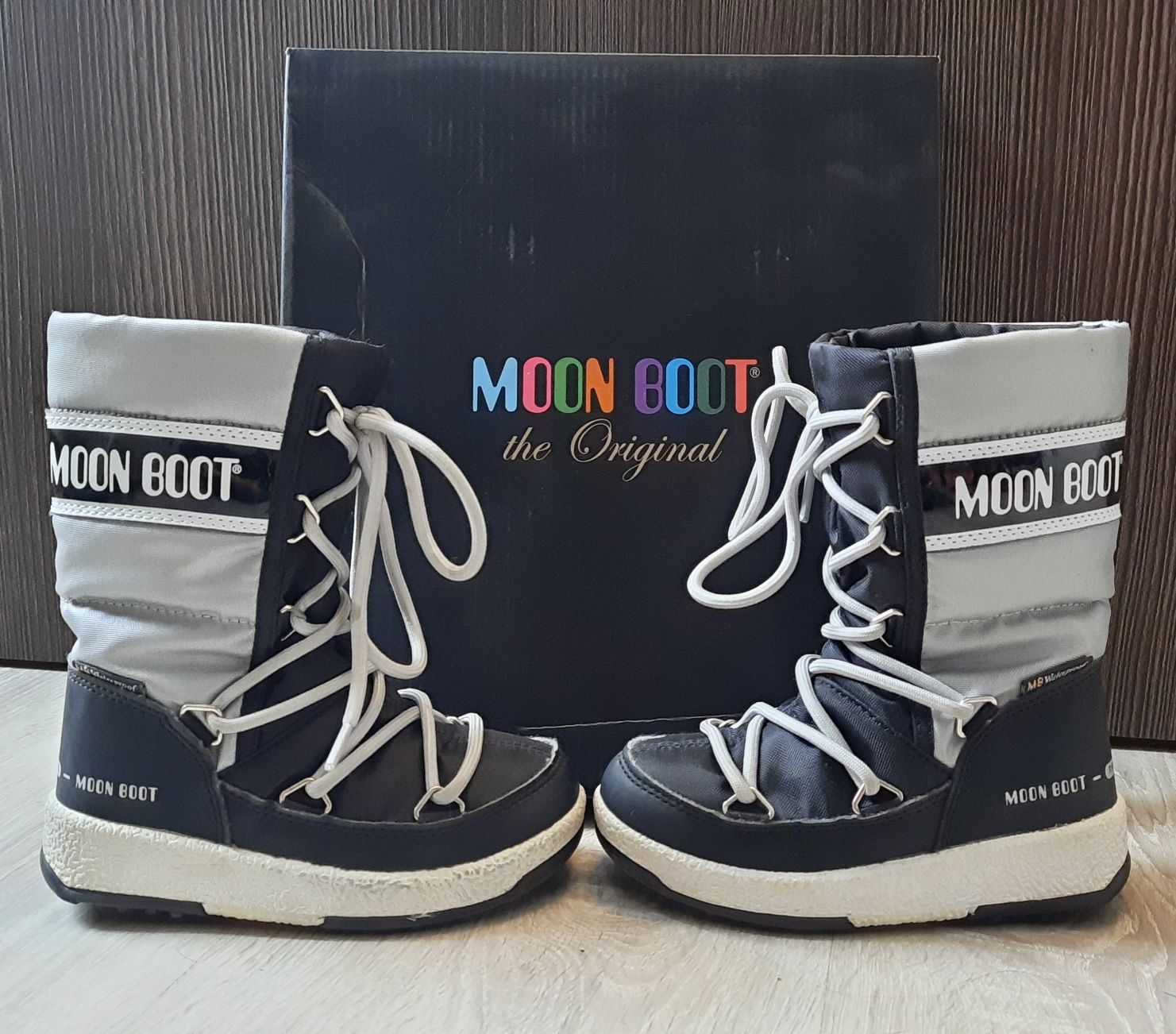 Moon Boot Jr Girl Quilted WP śniegowce 25