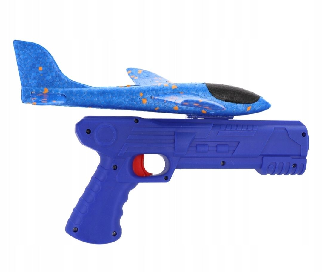 Samolot styropianowy wyrzutnia pistolet zabawka dla dzieci