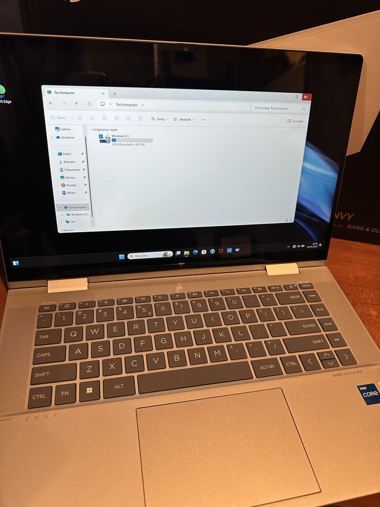 (1454/24) Laptop HP ENVY X360 !! NOWY !!