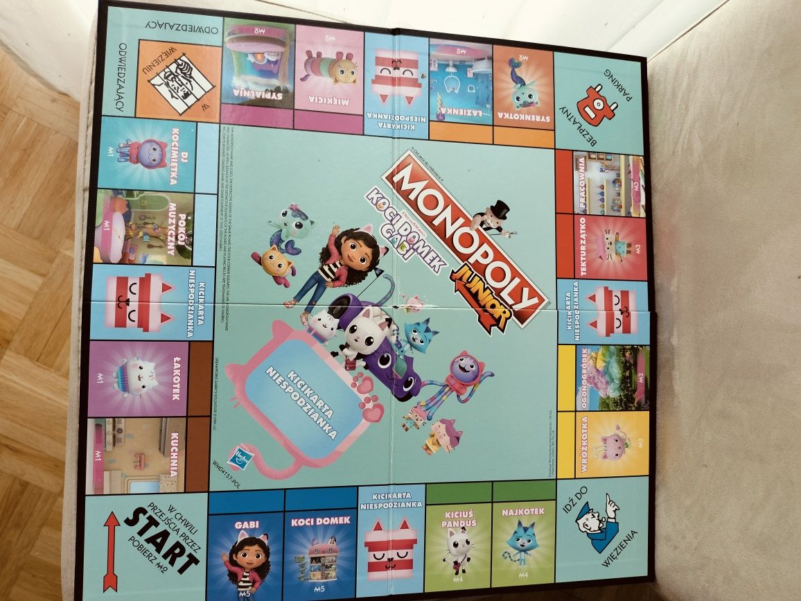 Gra Koci Domek Gabi Monopoly junior