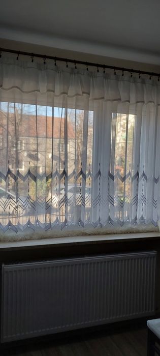 Firanka z haftem 125/ 280 cm