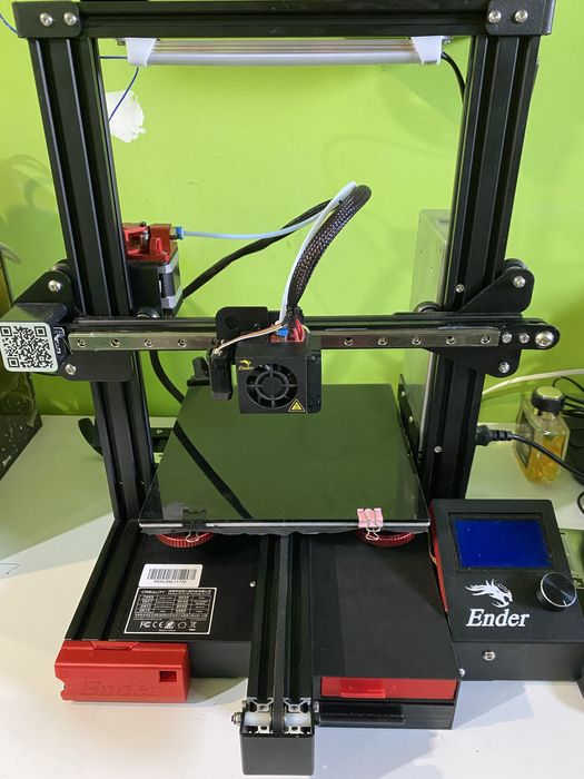 Ender 3 pro zmodyfikowany