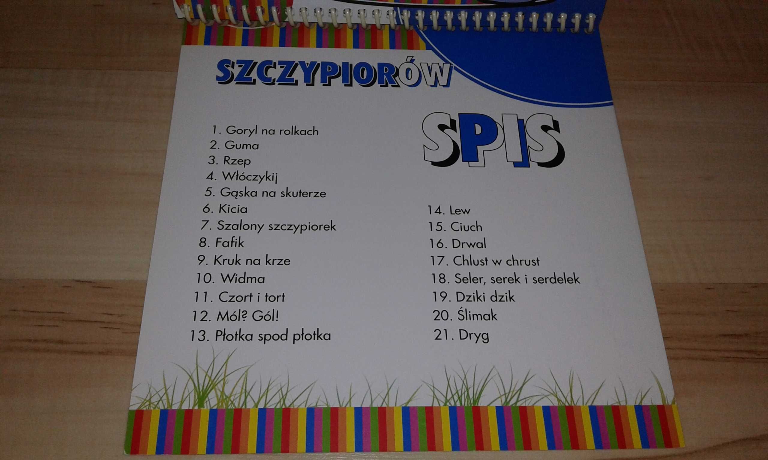 Szalony szczypiorek i inne wierszyki szczypiące w jęzorek