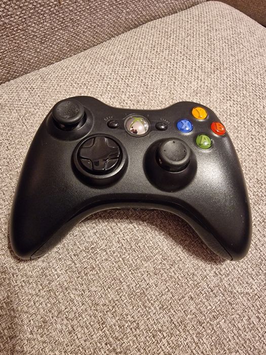Pad oryginalny XBOX 360 bezprzewodowy czarny