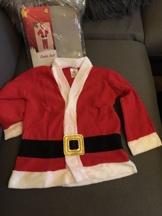 Strój Mikołaja na 3-4 lata nowy