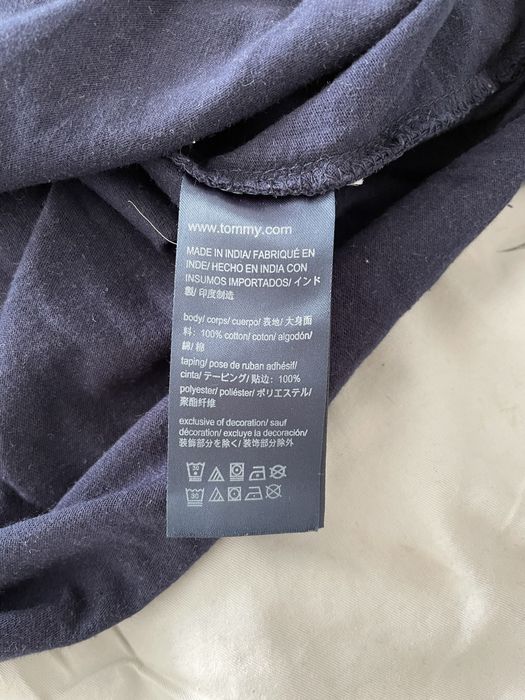 Tommy hilfiger bluzka na długi rękaw long sleeve 100% bawełna M
