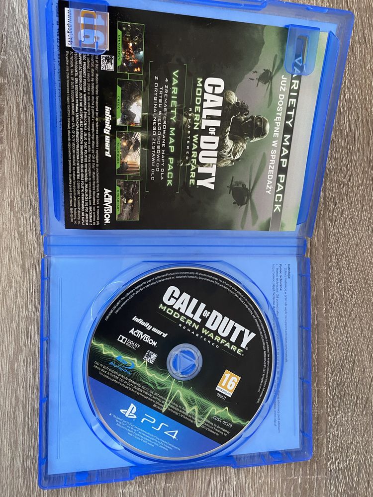 C of duty modern warfare PS4/PS5