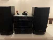 Aparelho de musica CD/rRadiio Tecnics colunas