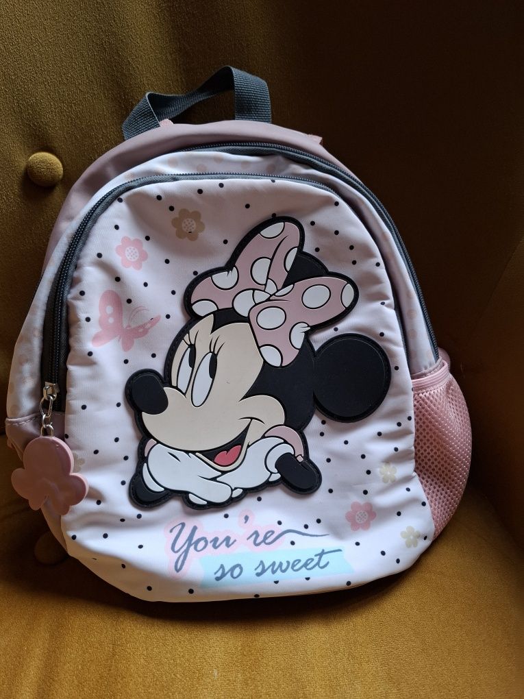Mały plecak do przedszkola, myszka minnie