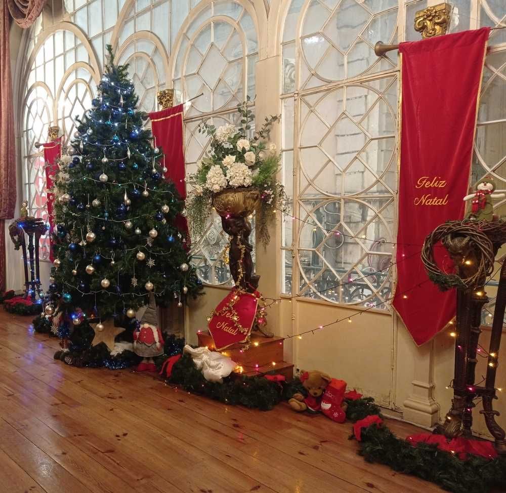 Decoração muito completa de Natal