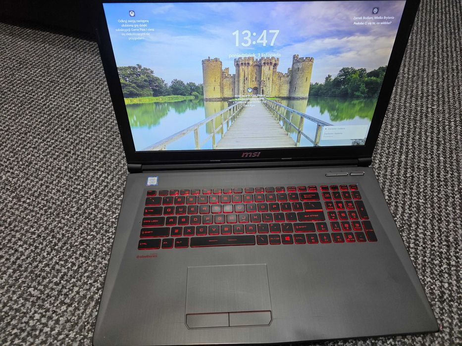 laptop : MSI GV72 8RD - super stan!