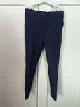 H&M Granatowe eleganckie spodnie 116 garniturowe