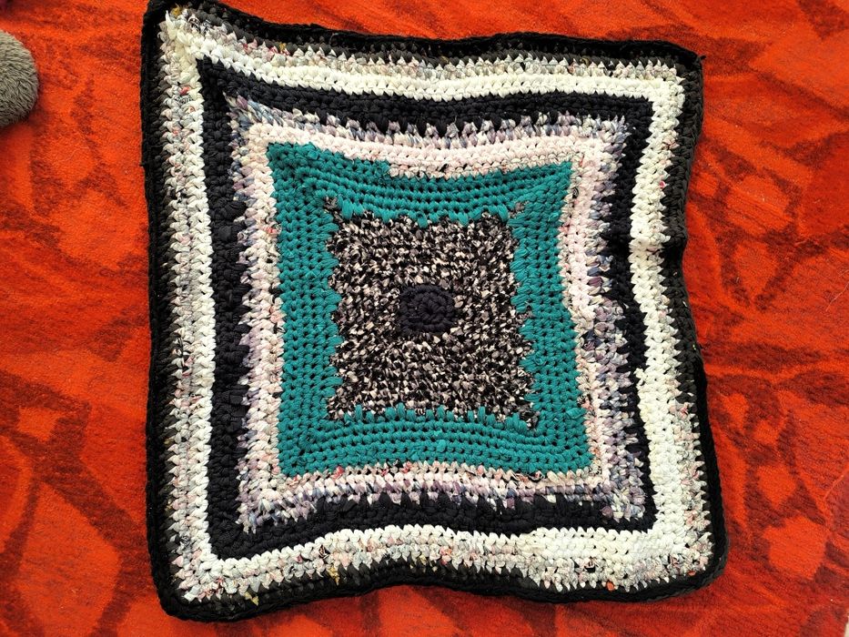 Коврик в стилі печворк