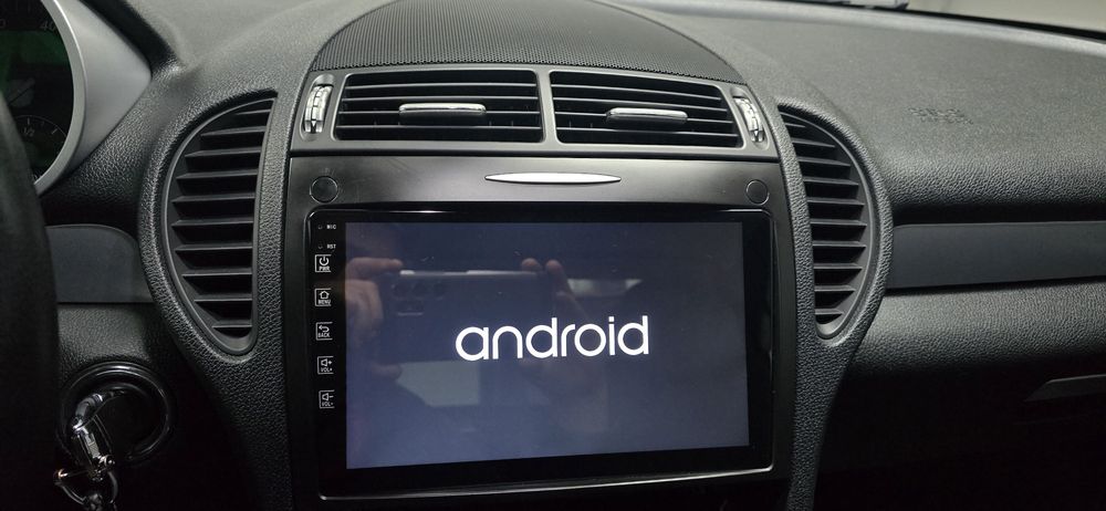 Auto radio androide 9 para mercedes slk r171