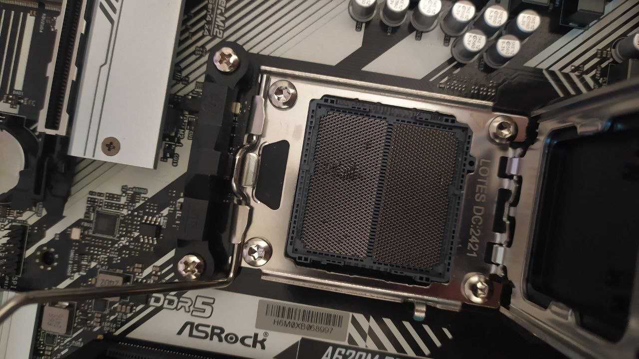 ASROCK A620M Pro RS пошкоджений сокет