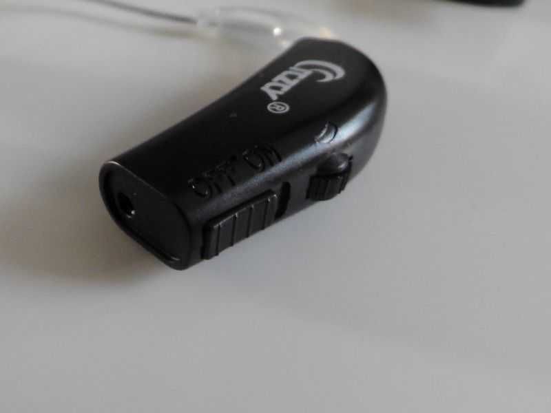 Aparat słuchowy wzmacniacz słuchu akumulatorowy 2 sztuki