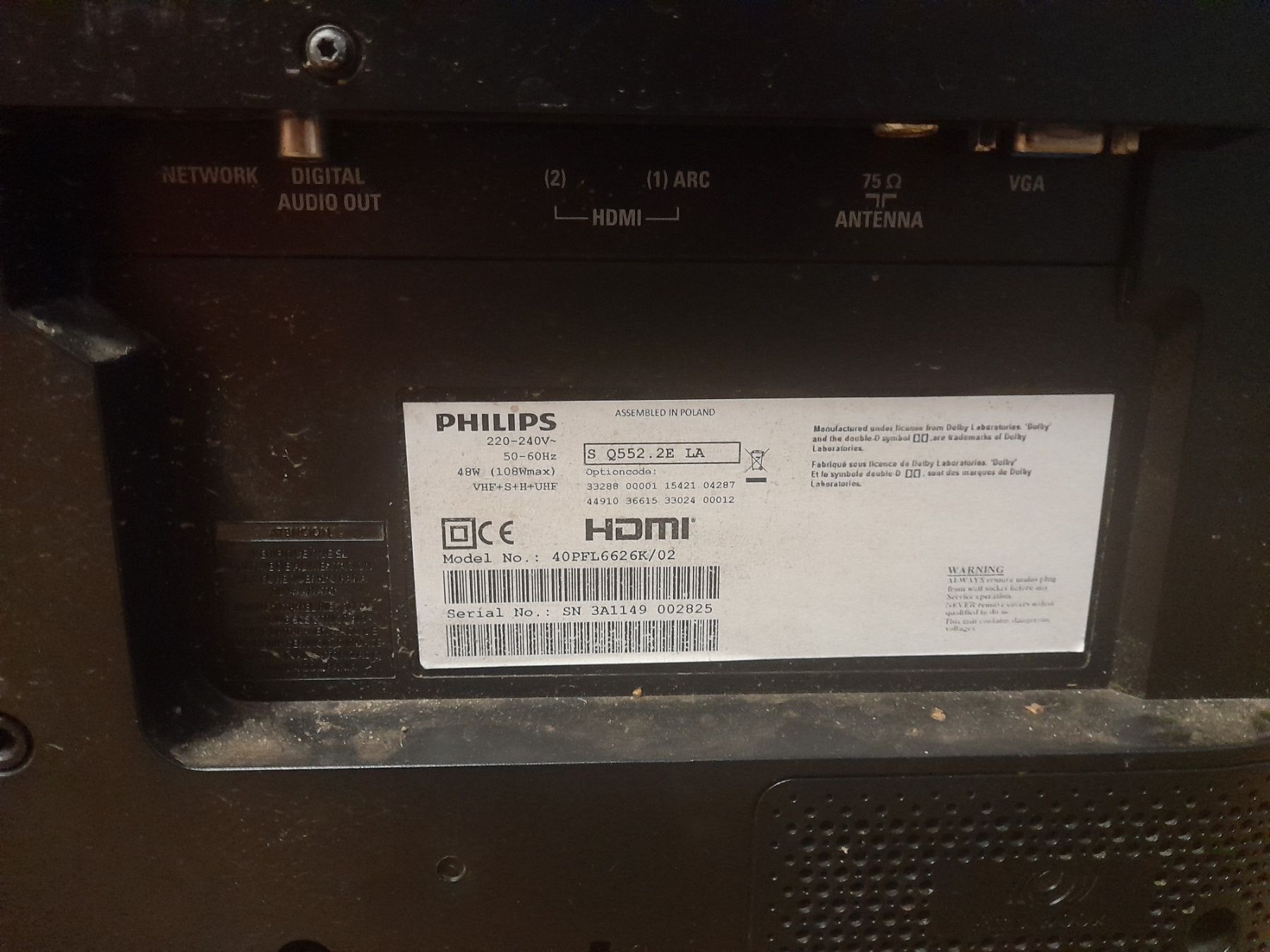 Телевізор Philips 40'