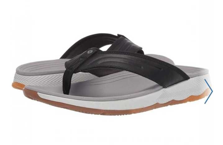 Вьетнамки Hush Puppies Puli Toepost Black Leather р 44 стелька 29 см