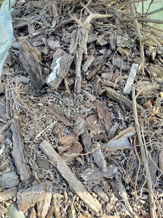 3 worki Kory do rozdrobnienia