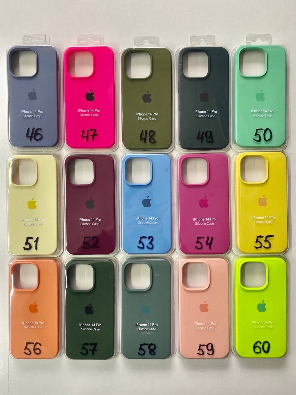 ‼️Чехол Silicone Case на iPhone 14 Pro мягкий софттач чохол силікол