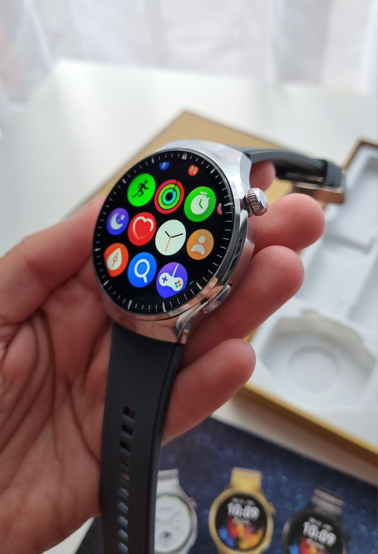 Smartwatch 4 PRO czarny