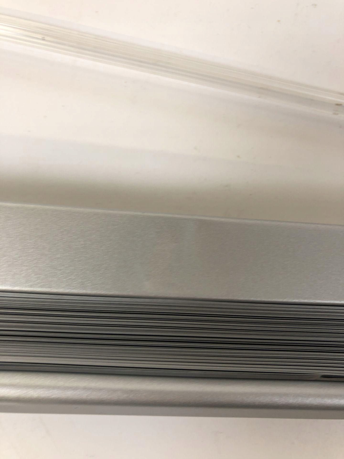 Aluminiowa żaluzja GARDINIA srebrna 200x175 cm ochrona przed słońcem