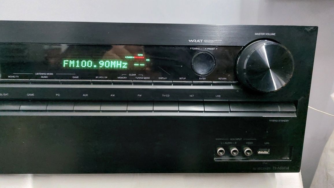 Onkyo yx NR 414 ресивер. Під ремонт