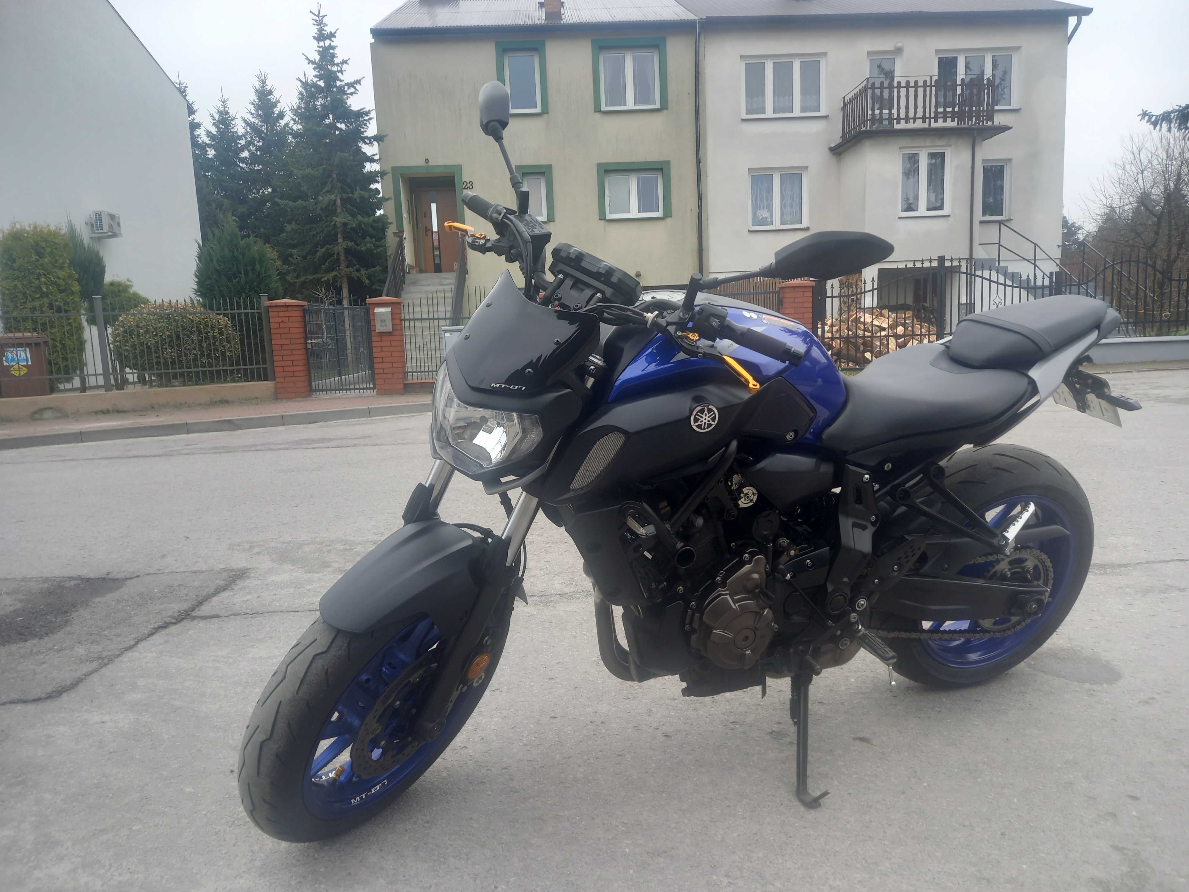 Yamaha MT07 2020 rok