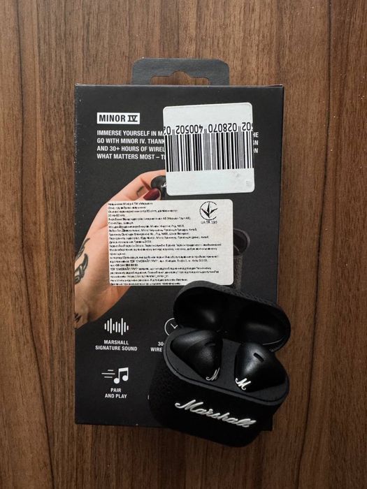 Продам навушники Marshall Minor 4 стан НОВИХ