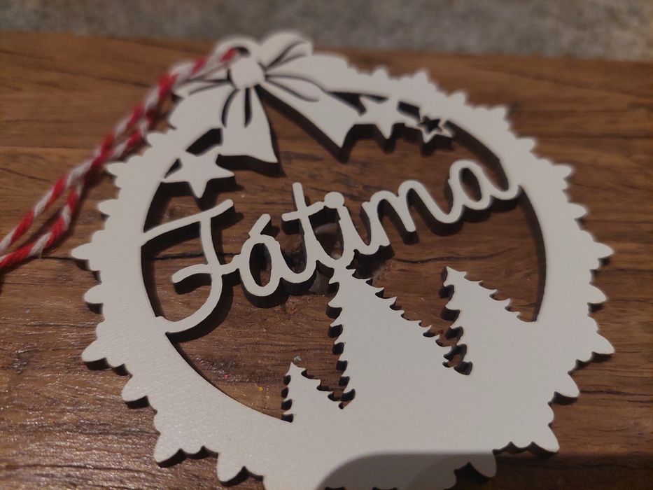 Bola de natal FÁTIMA