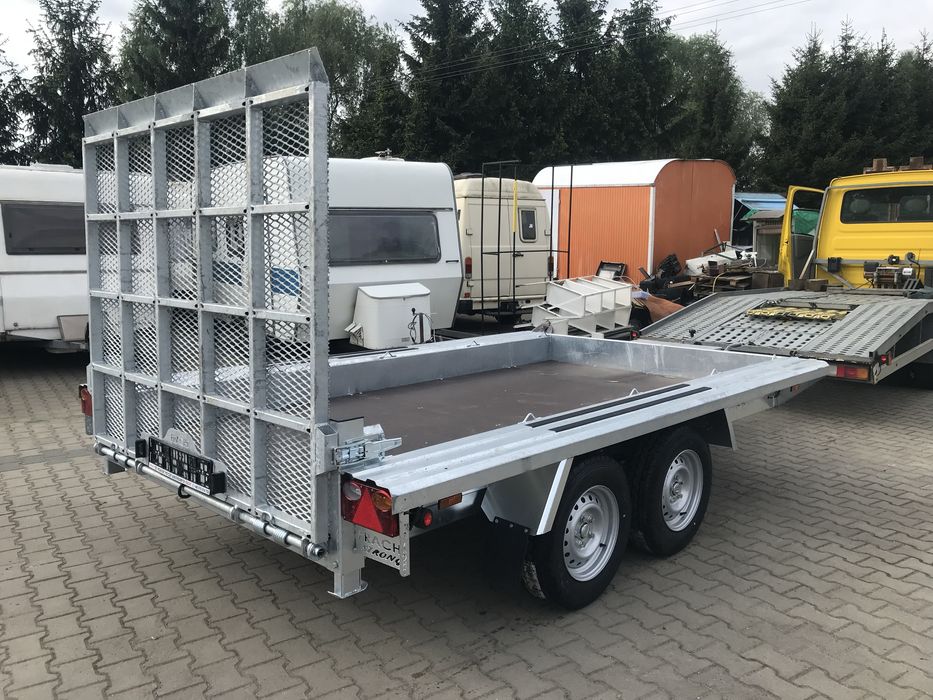 Wynajem Przyczepa pod minikoparke 2700 dmc