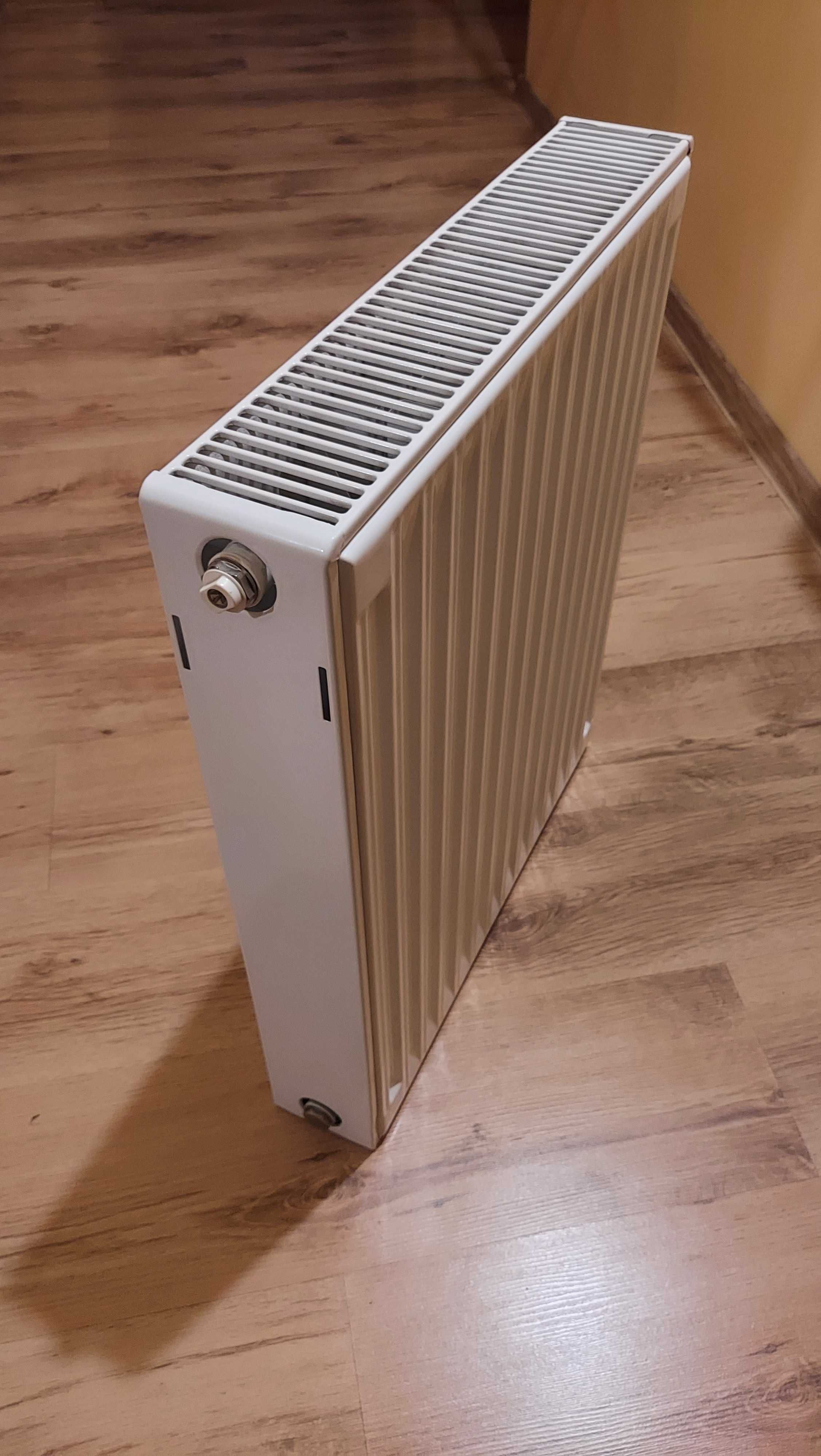 Grzejnik dwupłytowy biały ogrzewanie CO 50x60x10