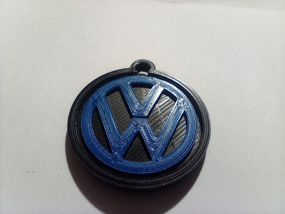 Brelok VW niebieski brylok do kluczy