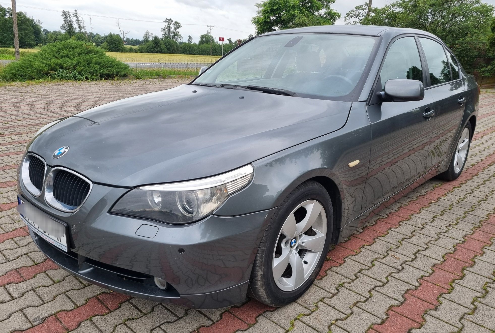 Bmw e60 seria 5 525i orginalna 192km m54b25 sedan manual