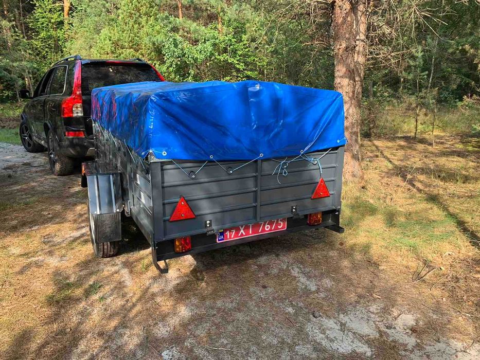 Хит Зсу и переселенцев огромный прицеп 2500на1300 с 500 бортом