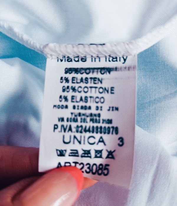 Koszula biała włoska duża