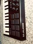 Placa de som Focusrite + controlador