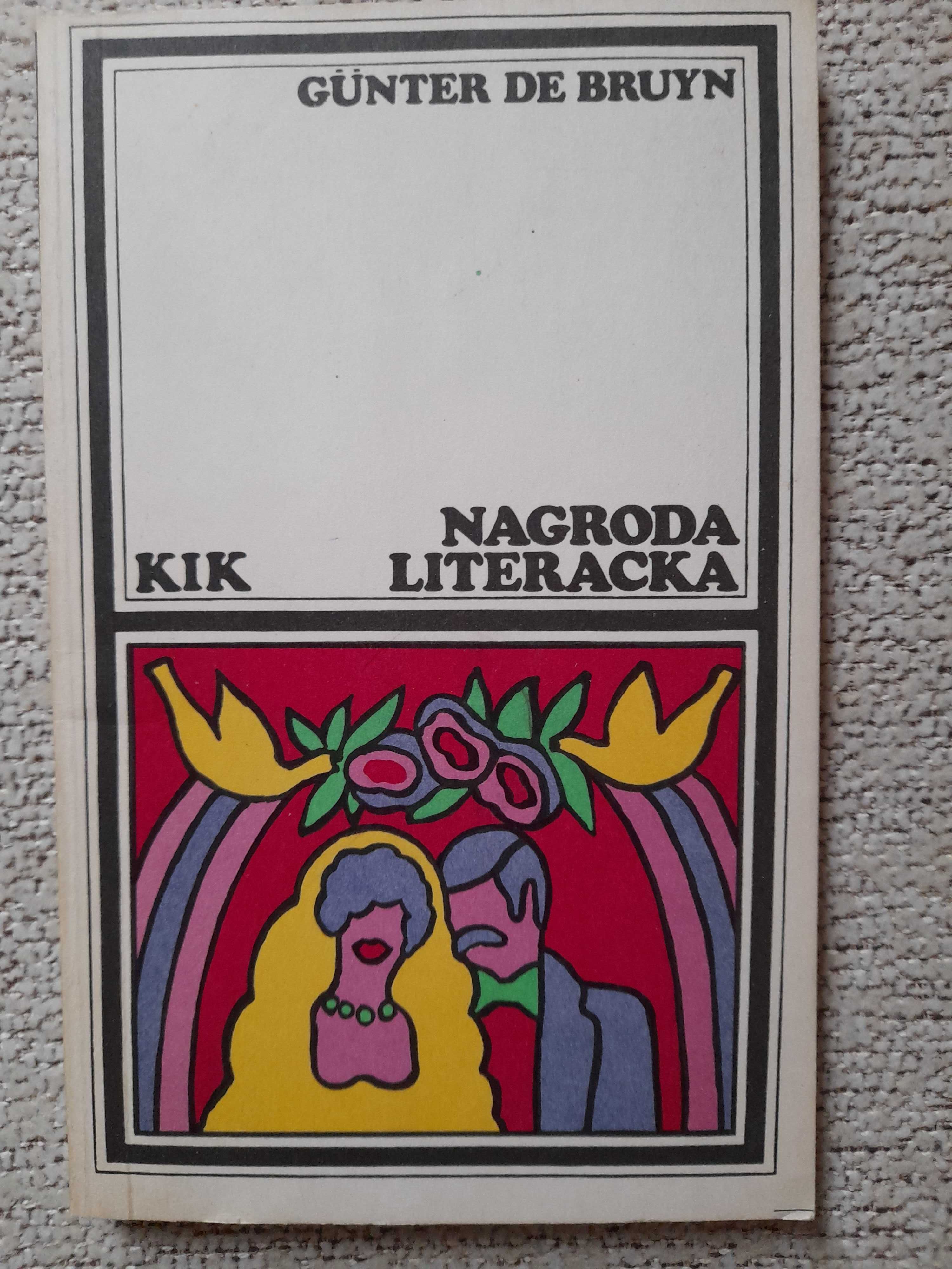 Książka "Nagroda literacka" Gunter de Bruyn