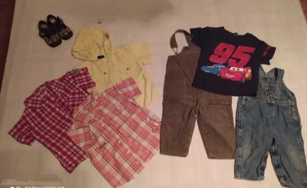 ubranka dla chłopca 86/92