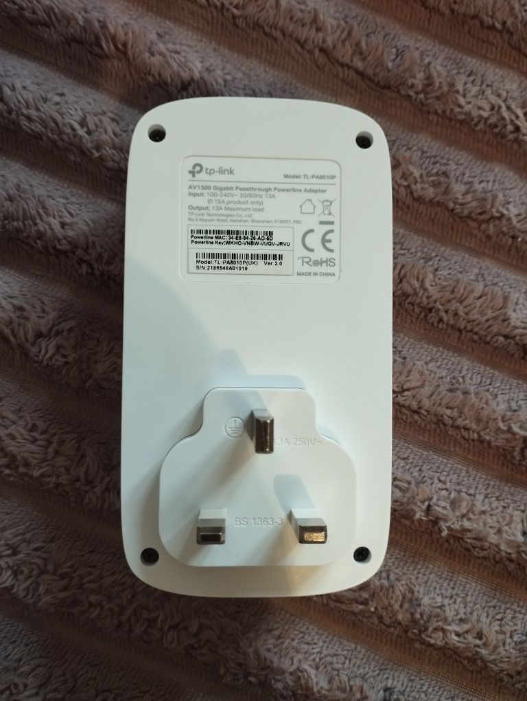 Powerline адаптери TP-Link TL-PA8010P